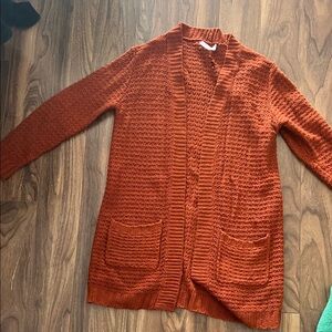 Sienna Sky Terracotta Knit Sweater